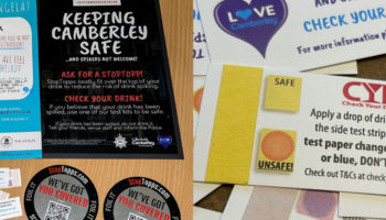 Keeping Camberley Safe and Spikers Not Welcome…